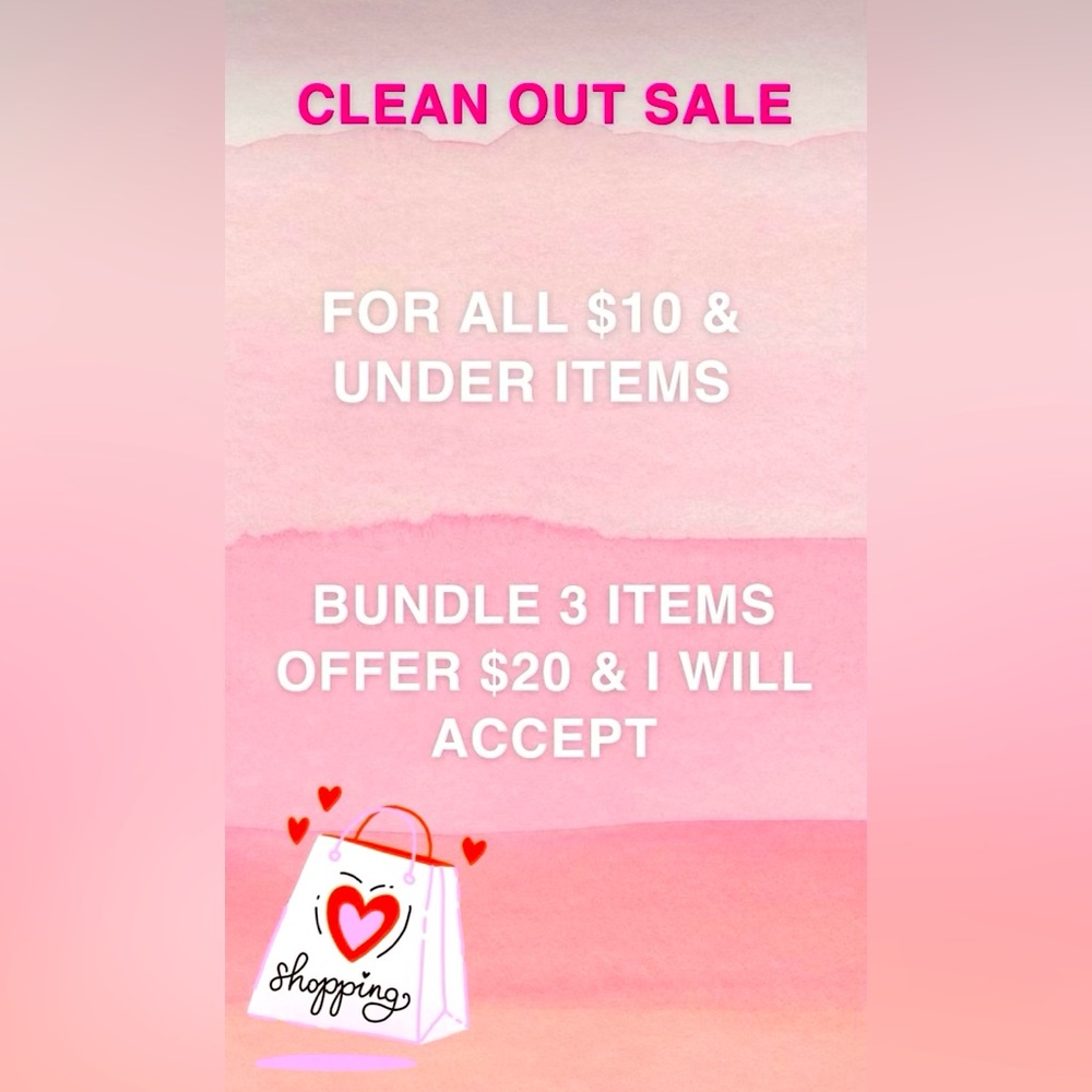 3 items $10 and under for $20